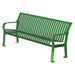 Outdoor Bench 71 in L 27-1/2 in W Grn