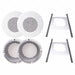 In-Ceiling Speaker Kit 13inL x 13inW PR