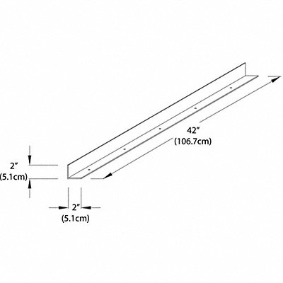 Retaining Lip Steel 42 W 2 D