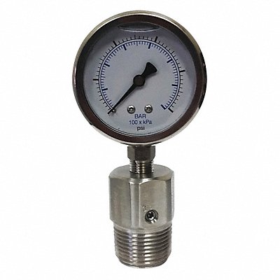 K4225 Pressure Gauge 1 in MNPT 0 to 200 psi