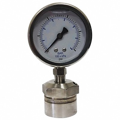 K4223 Pressure Gauge 1/4 in FNPT 0 to 600 psi