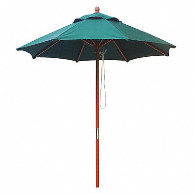 Market Umbrella 7 ft Forest Green