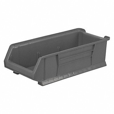 D5556 Super Size Bin Gray Plastic 7 in