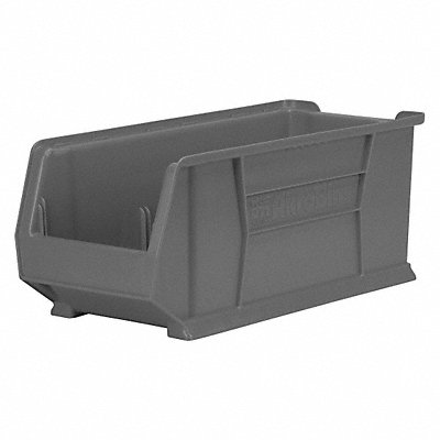 D5557 Super Size Bin Gray Plastic 10 in