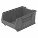 D5558 Super Size Bin Gray Plastic 11 in