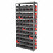 K6926 Bin Shlvng 12x79x36in Black Red