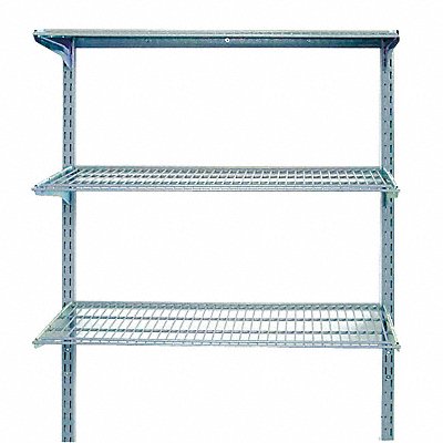 Wire Wall Shelf 16 inx31 1/2 inx33 in