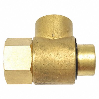 Swivel 90 Deg Steel 3/8 in FNPT Inlet