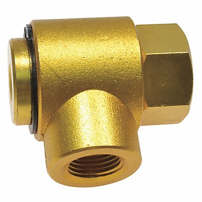 Swivel 90 Deg Steel 1/2 in FNPT Inlet