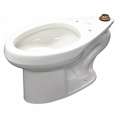 Toilet Bowl Elongated Floor Flush Valve