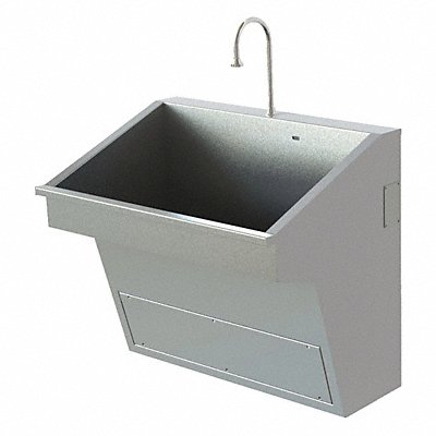 Scrub Sink Rect 15-1/4inx33inx14-3/8in