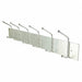 Coat Rack Silver 3-3/4 D 36 W