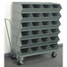 Sectional Bin Unit 24 Gray 46-7/8 in H