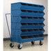 Sectional Bin Unit 24 Blue 46-7/8 in H