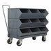 Sectional Bin Unit 9 Gray 32 in H