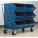 Sectional Bin Unit 6 Blue 37-7/8 in H