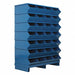 Sectional Bin Unit 28 Blue 50-7/8 in H