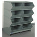 Sectional Bin Unit 8 Gray 46 in H