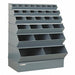 Sectional Bin Unit 28 Gray 53 in H