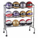 Basketball Cart 41inLx17inWx41inH Chrome