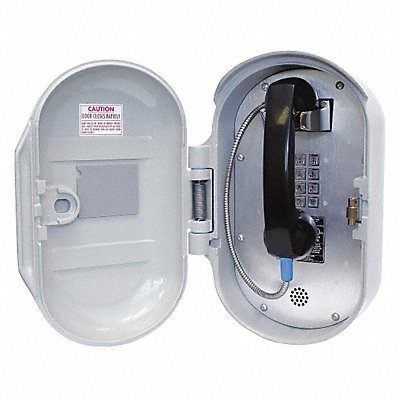 Telephone Locking Door Gray