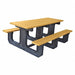 Picnic Table Cedar 96 in W Rectangular