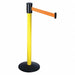 Barrier Post w/Belt 15ft L Orng Belt