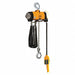 Air Chain Hoist Pendant 10 000 lb 20 ft