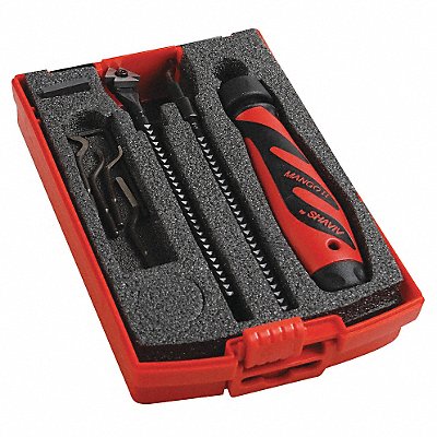 Deburring Tool Set Plastic Hi Speed Stl.