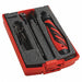 Deburring Tool Set Plastic Hi Speed Stl.