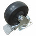 Rubber Caster with Full Break 4x1-1/4 