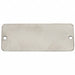 Blank Tag 3 in W Silver Aluminum PK100