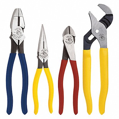 Plier Set Dipped 4 Pcs