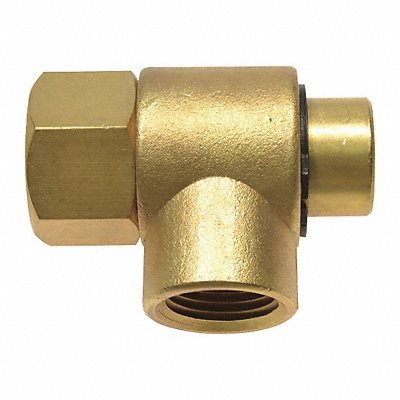 Swivel 90 Deg Steel 3/8 in FNPT Inlet