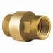 Spring Check Valve Brass 3 FNPT