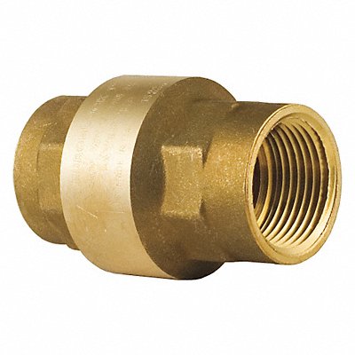 Spring Check Valve Brass 3/8 FNPT