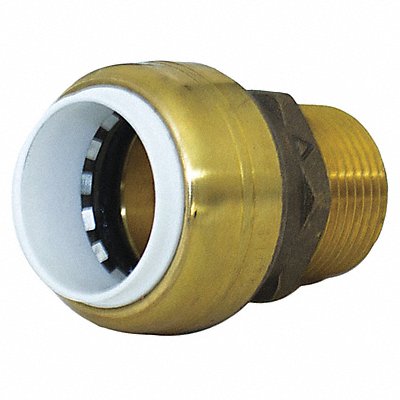 Male Adapter Brass 1.85in. L 5/8in. dia.