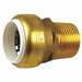 Male Adapter Brass 2.4inL 1 in dia.