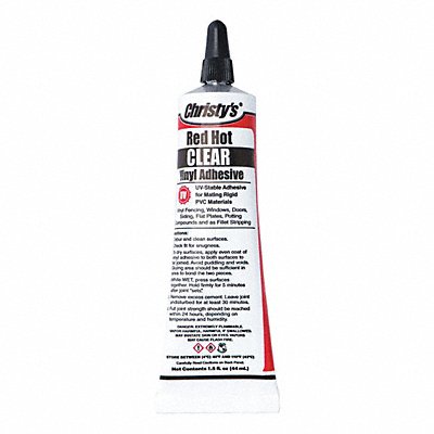 Vinyl/PVC Adhesive Clear 1.5 oz Tube