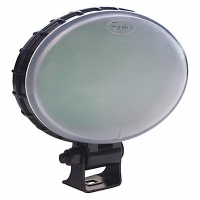 Back Up Lamp Oval Black