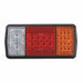 Stop/Turn/TailLight Rectangula Amber Blk