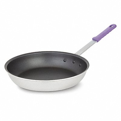 Fry Pan 12 in Dia Aluminum