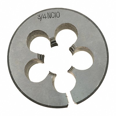 Alloy Steel Die 2 In Width 3/4-10 UNC