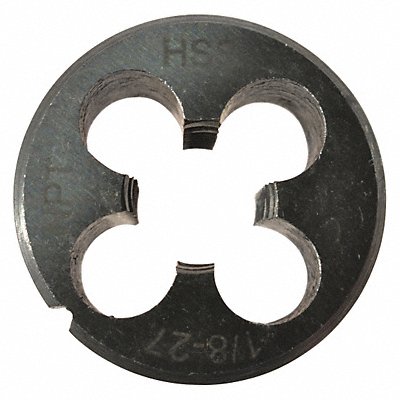 Solid 1 In O.D. 1/8-27 NPT