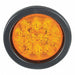 Flashing LED Light Round Amber