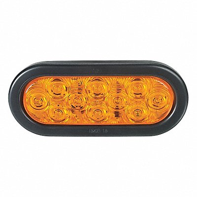 Turn Lamp Oval Amber 6-3/8 L