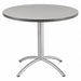 Cafe Table Round Gray 42 in Diameter