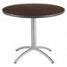 Cafe Table Round Walnut 42 in Diameter