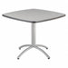 Cafe Table Square Gray 30 in H