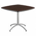 Cafe Table Square Walnut 30 in H